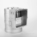 Customized machined aluminum motor housings are available